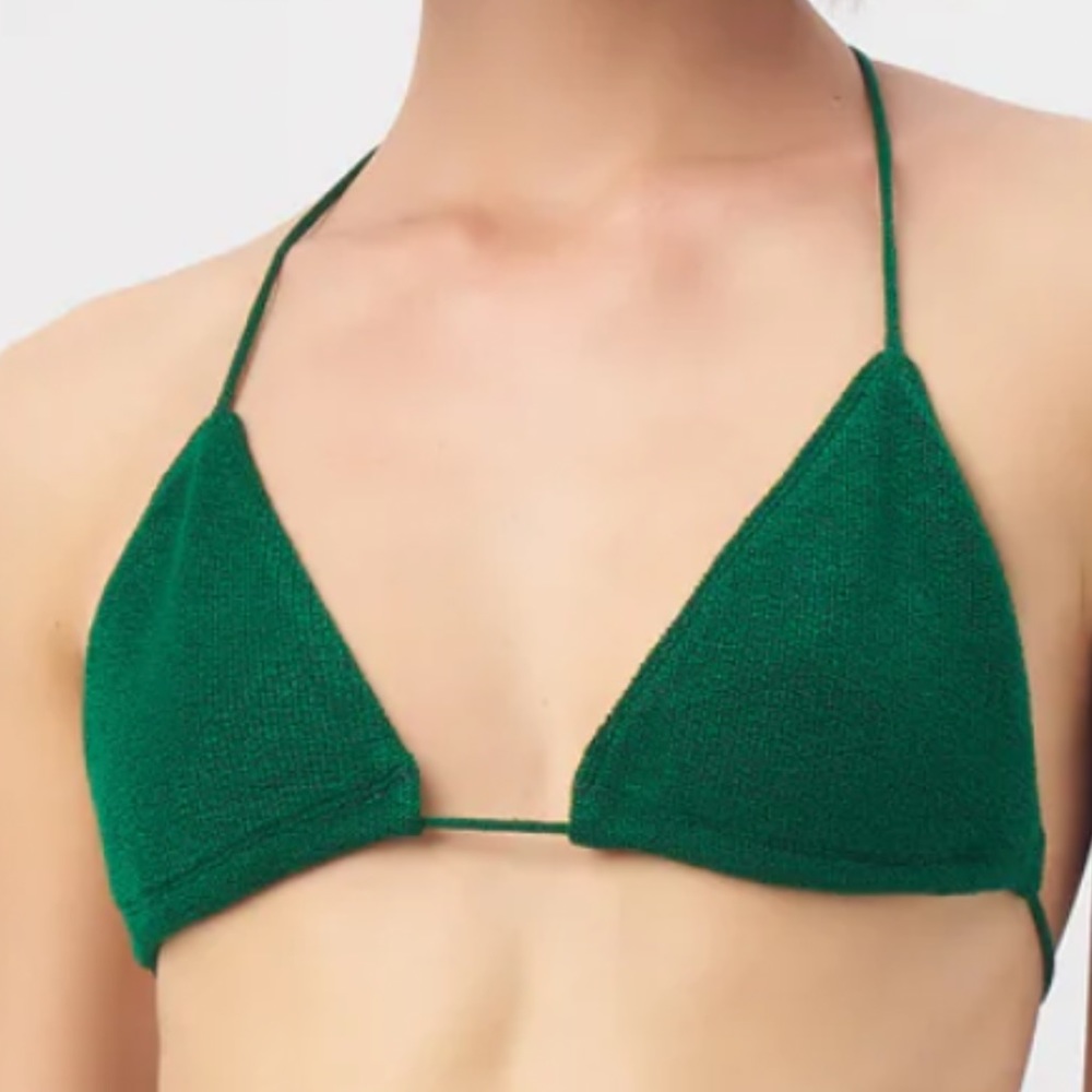 Emerald Green Bikini Top